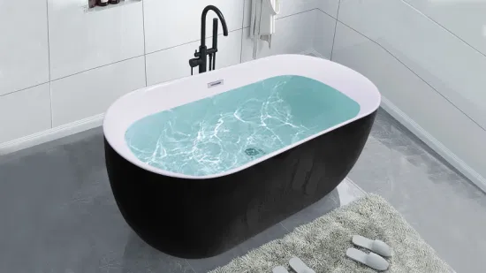 Banheira acrílica independente de temperatura constante de produtos sanitários modernos para adultos SPA banheiro